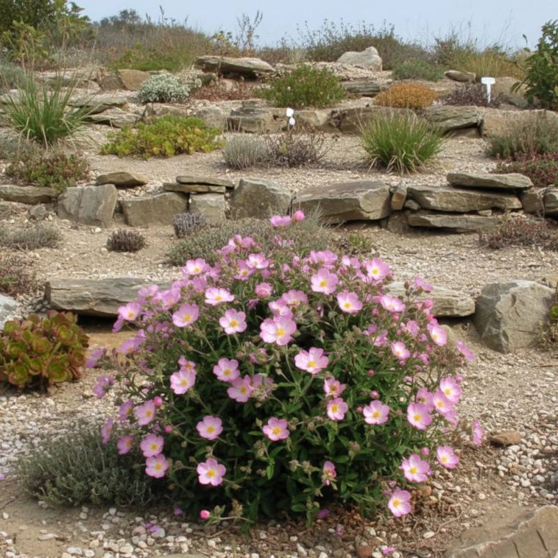 Ciste Grayswood Pink, Cistus à fleurs Rose/ - feuillage Persistant - Godet - 5/20 cm - Image 3