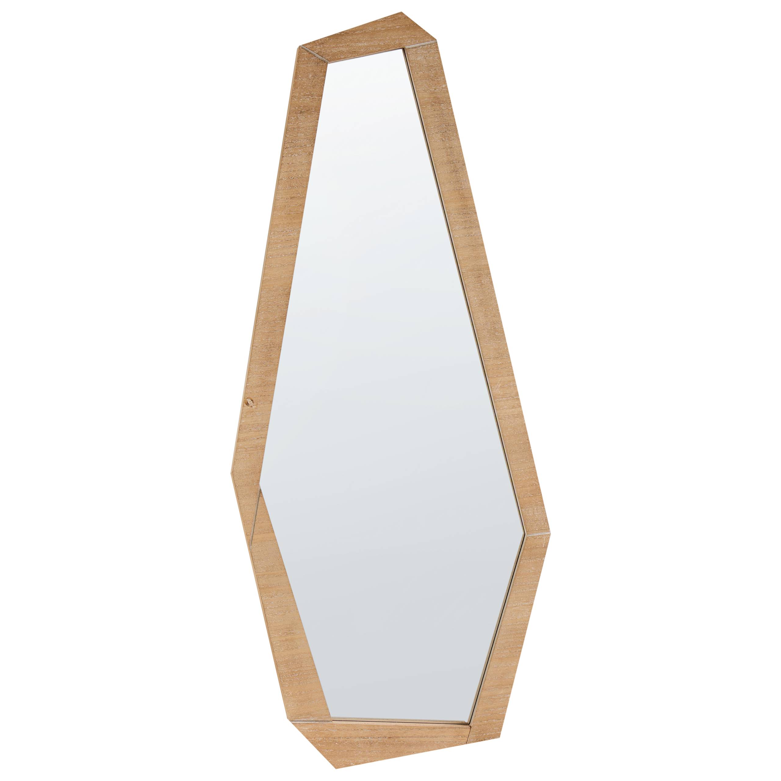Beliani - Miroir MDF Marron clair CHANU - Beliani - Image 2
