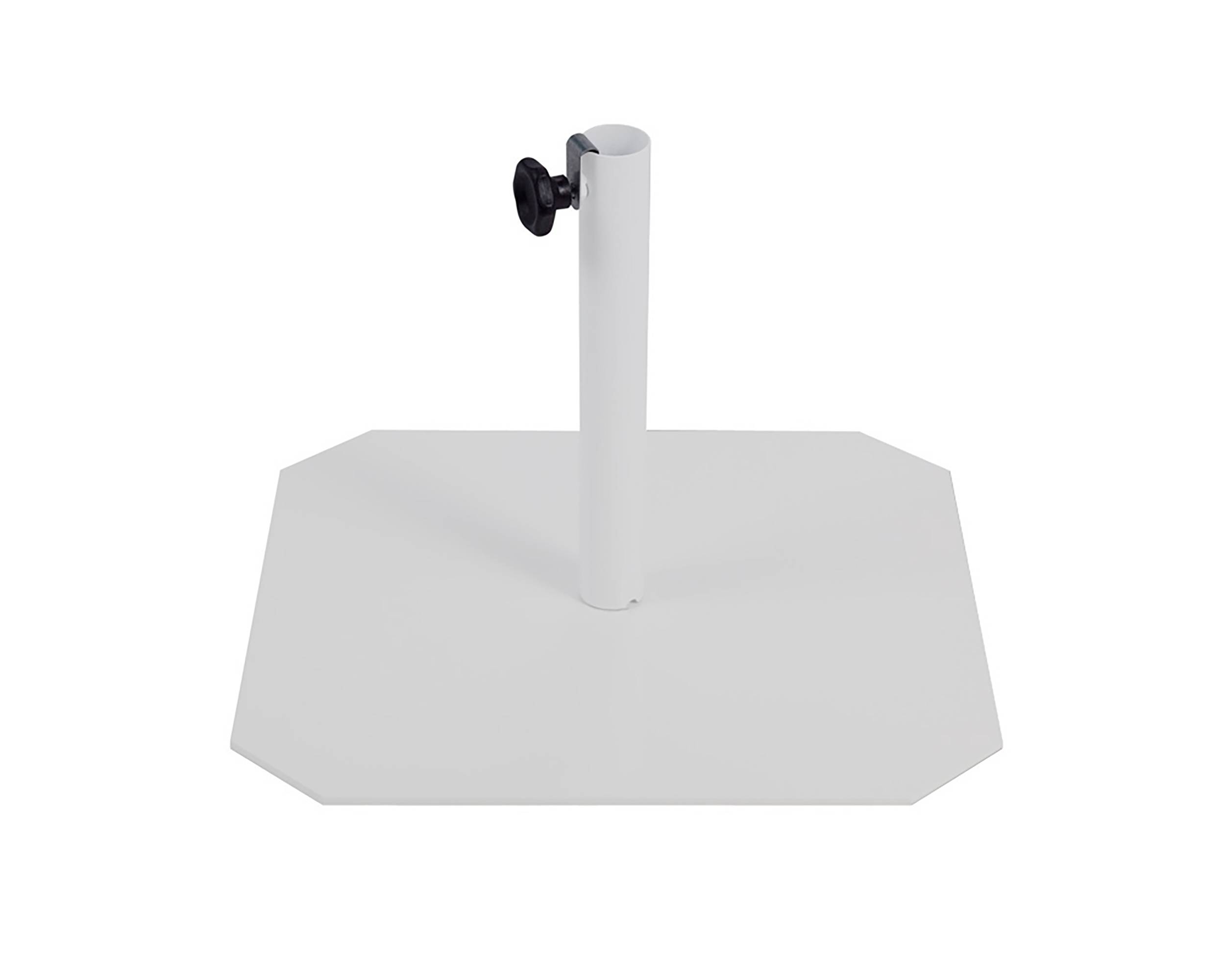 Pied de parasol FIT en acier laqué gris - EZPELETA - Image 5