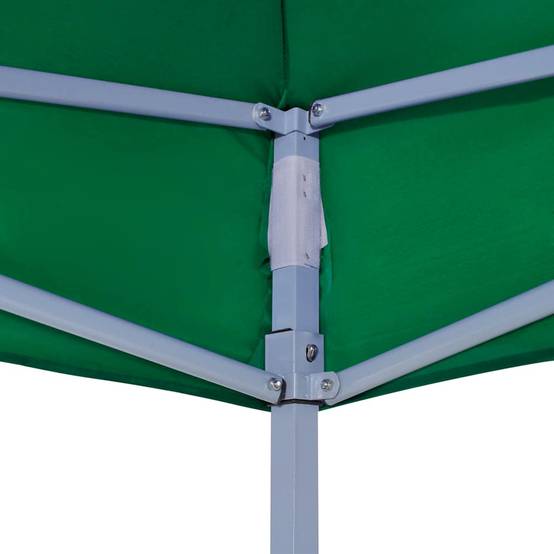 Toit de Remplacement Tonnelle Tissu Oxford Jardin Imperméable Anti-UV 3x3 m Vert - ComfortXL Outdoor Living - Image 4