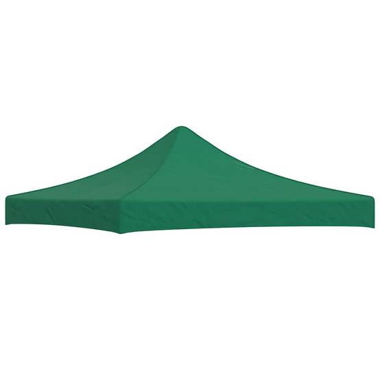 Toit de Remplacement Tonnelle Tissu Oxford Jardin Imperméable Anti-UV 3x3 m Vert - ComfortXL Outdoor Living - Image 1