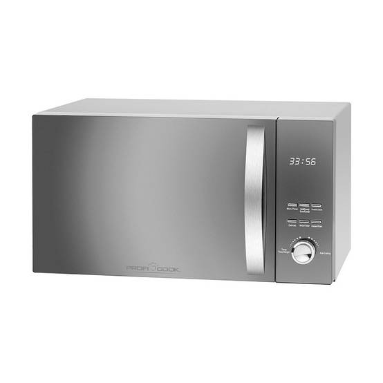 Micro-ondes avec gril et convection 3en1 23L 2300W PC-MWG 1176H Silver Proficook - Image 1