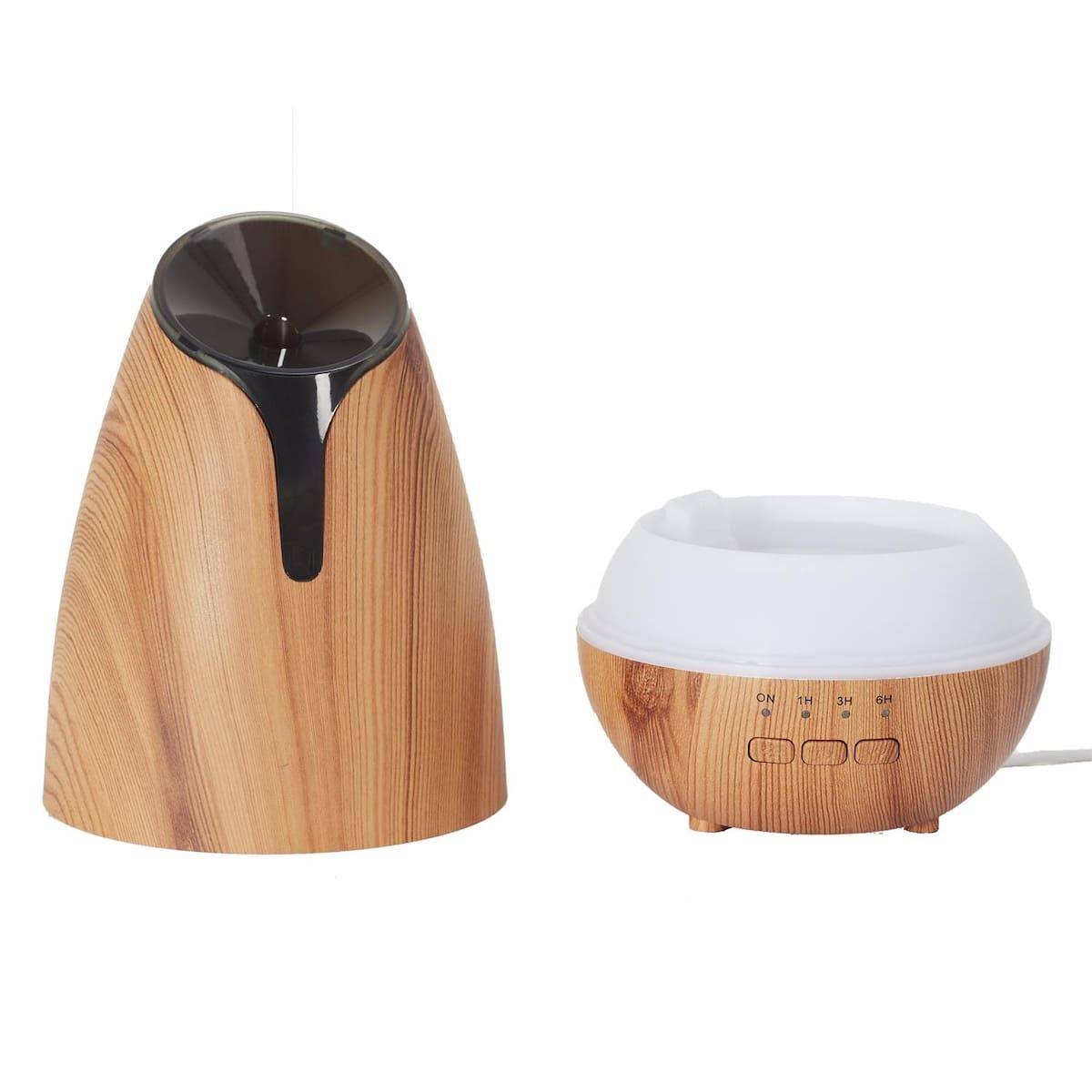 Diffuseur d'Huile Essentielle USB 120ML, Design Bois Naturel pour Votre Salon - CILOR - Image 4