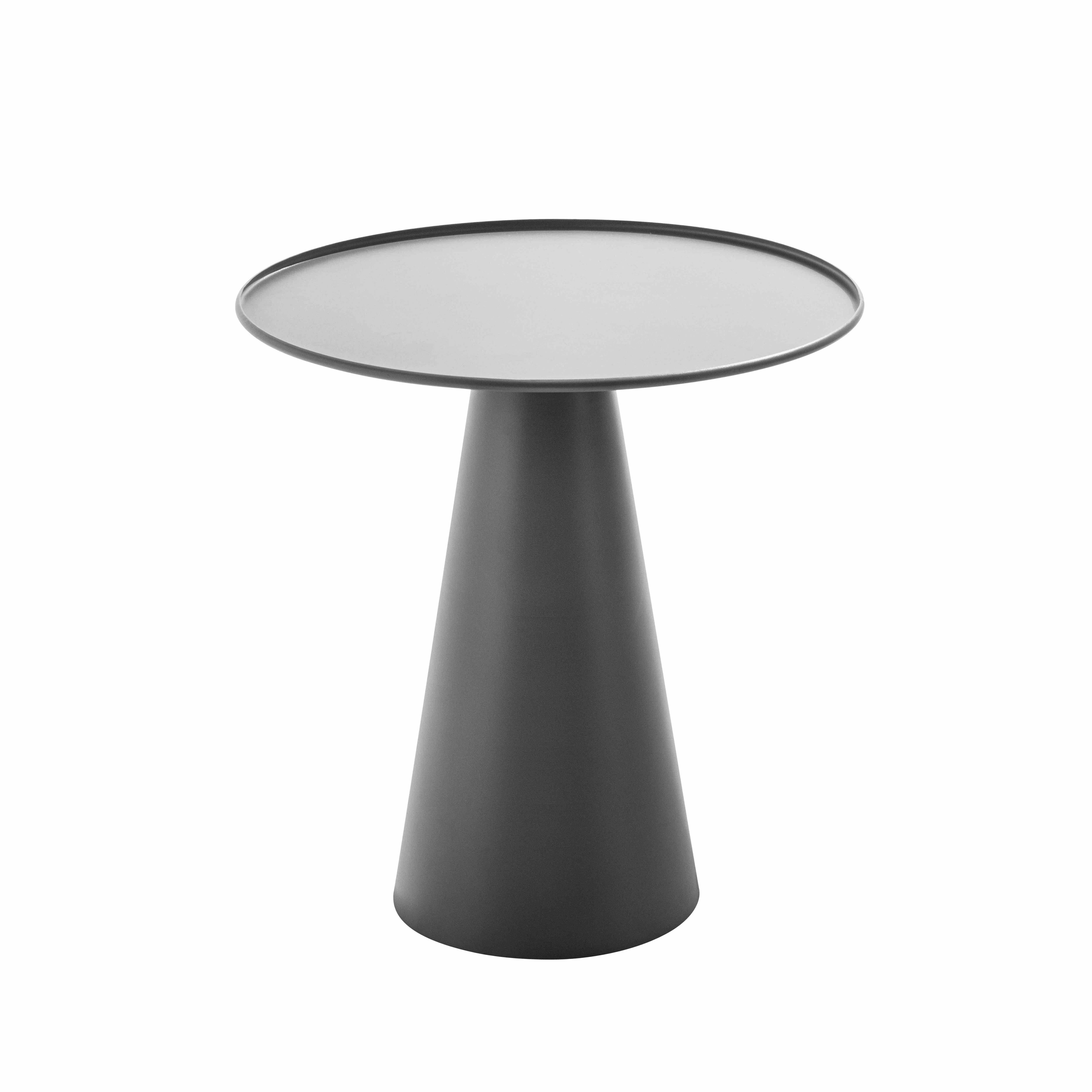 Oviala - Lot de 2 tables basses de jardin rondes grises
Gomba - Oviala - Image 3
