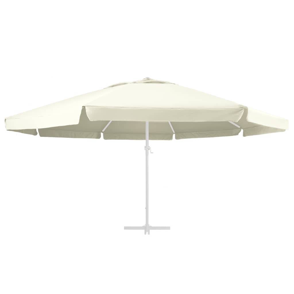 Vidaxl - Tissu de remplacement pour parasol d'extérieur Sable 610 cm vidaXL 312546 - Image 4