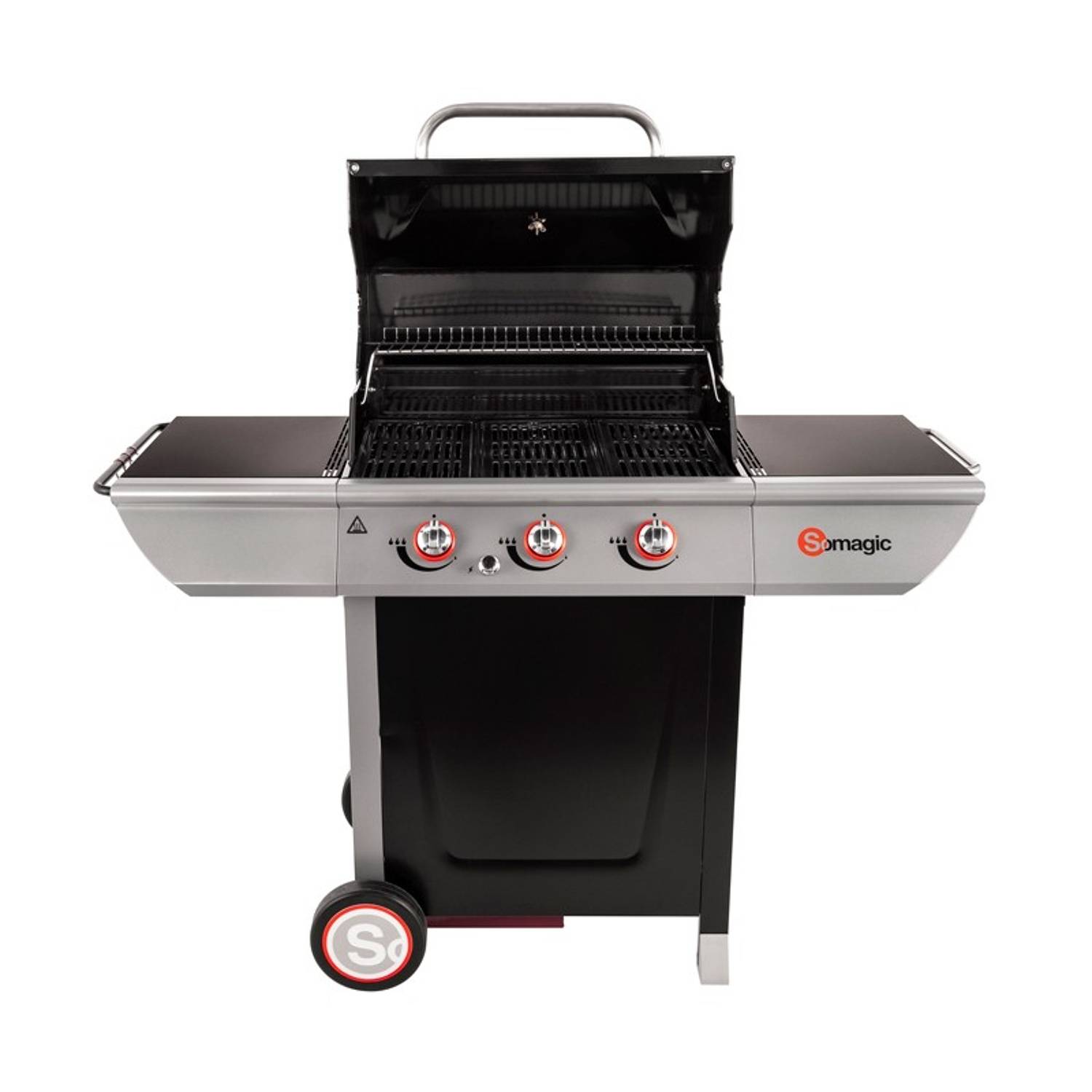 Somagic - MANHATTAN 300S Barbecue à gaz 3 brûleurs 10,5kW - SOMAGIC - Image 5