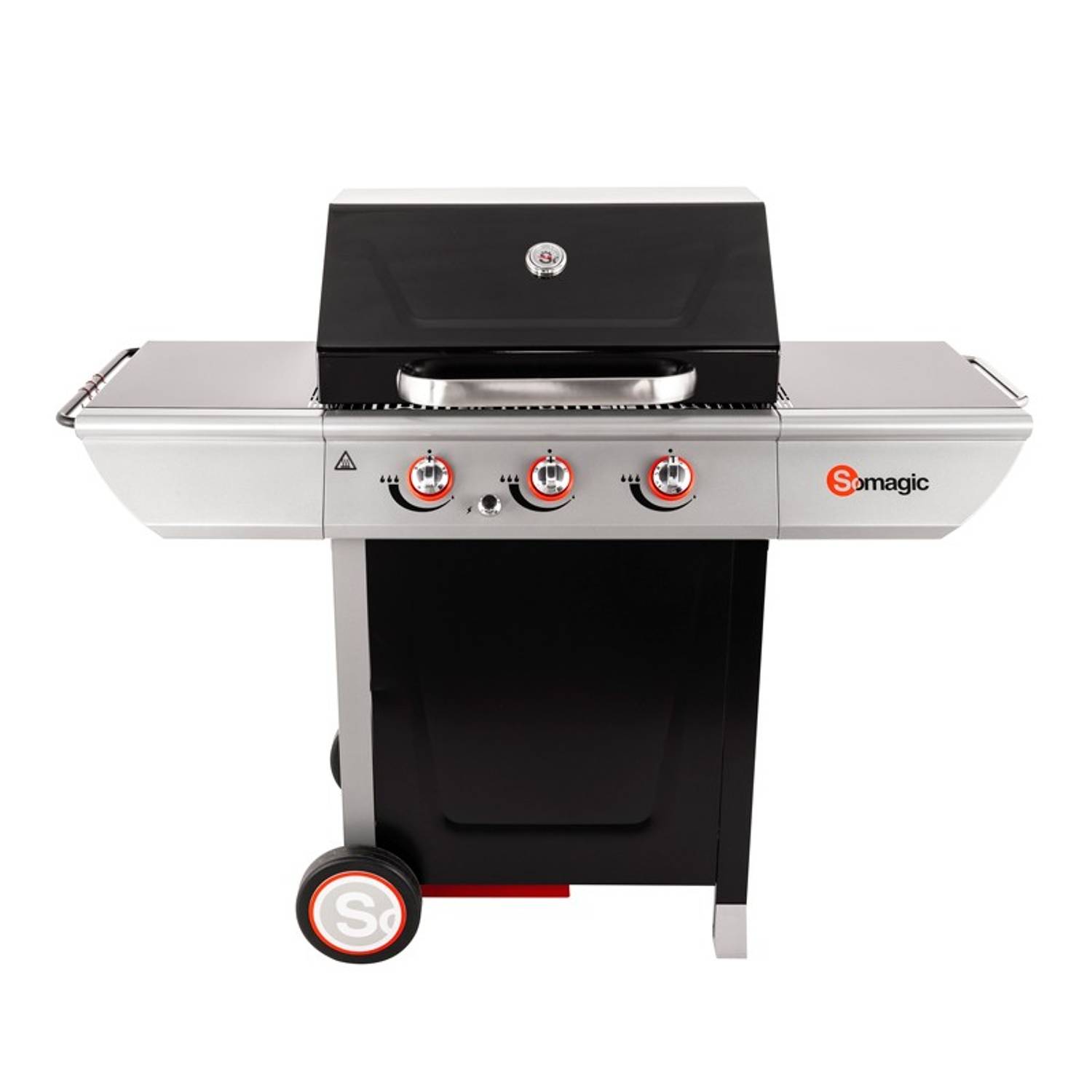 Somagic - MANHATTAN 300S Barbecue à gaz 3 brûleurs 10,5kW - SOMAGIC - Image 2