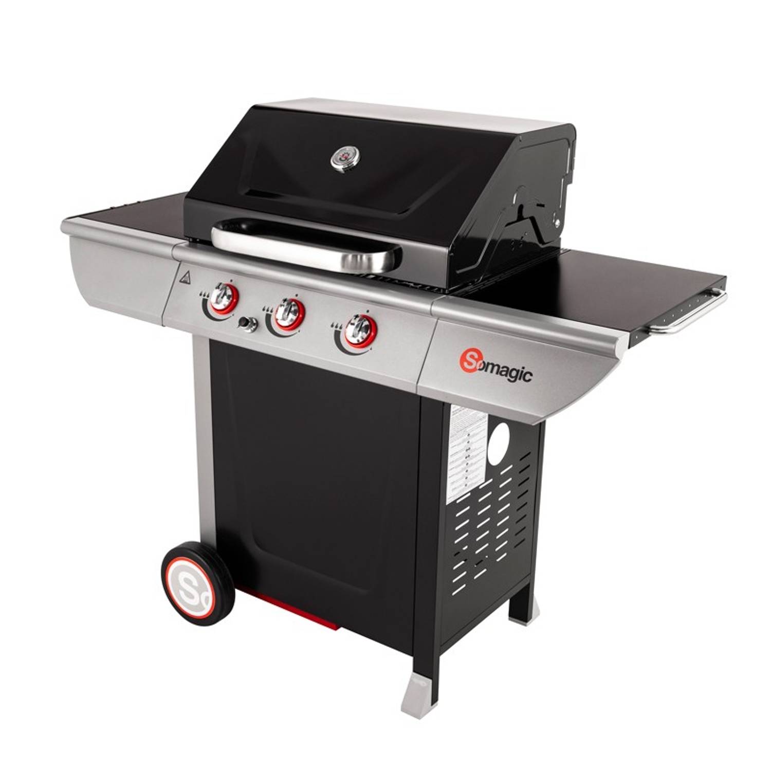 Somagic - MANHATTAN 300S Barbecue à gaz 3 brûleurs 10,5kW - SOMAGIC - Image 1