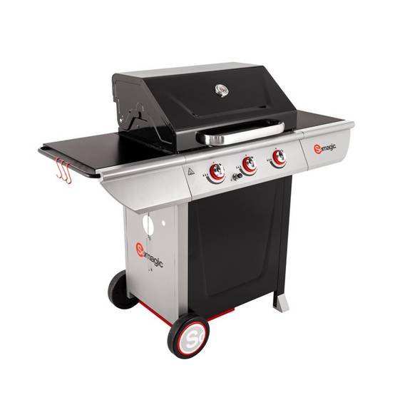 Somagic - MANHATTAN 300S Barbecue à gaz 3 brûleurs 10,5kW - SOMAGIC - Image 3