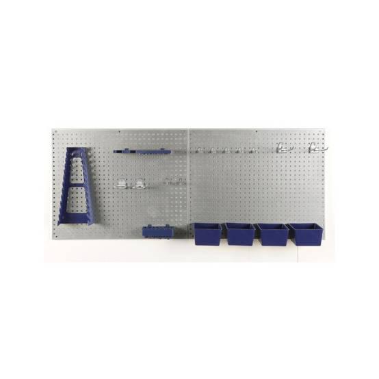 Sans Marque - Lot de 7 accessoires et boites en plastique pour panneaux porte outils - Image 6