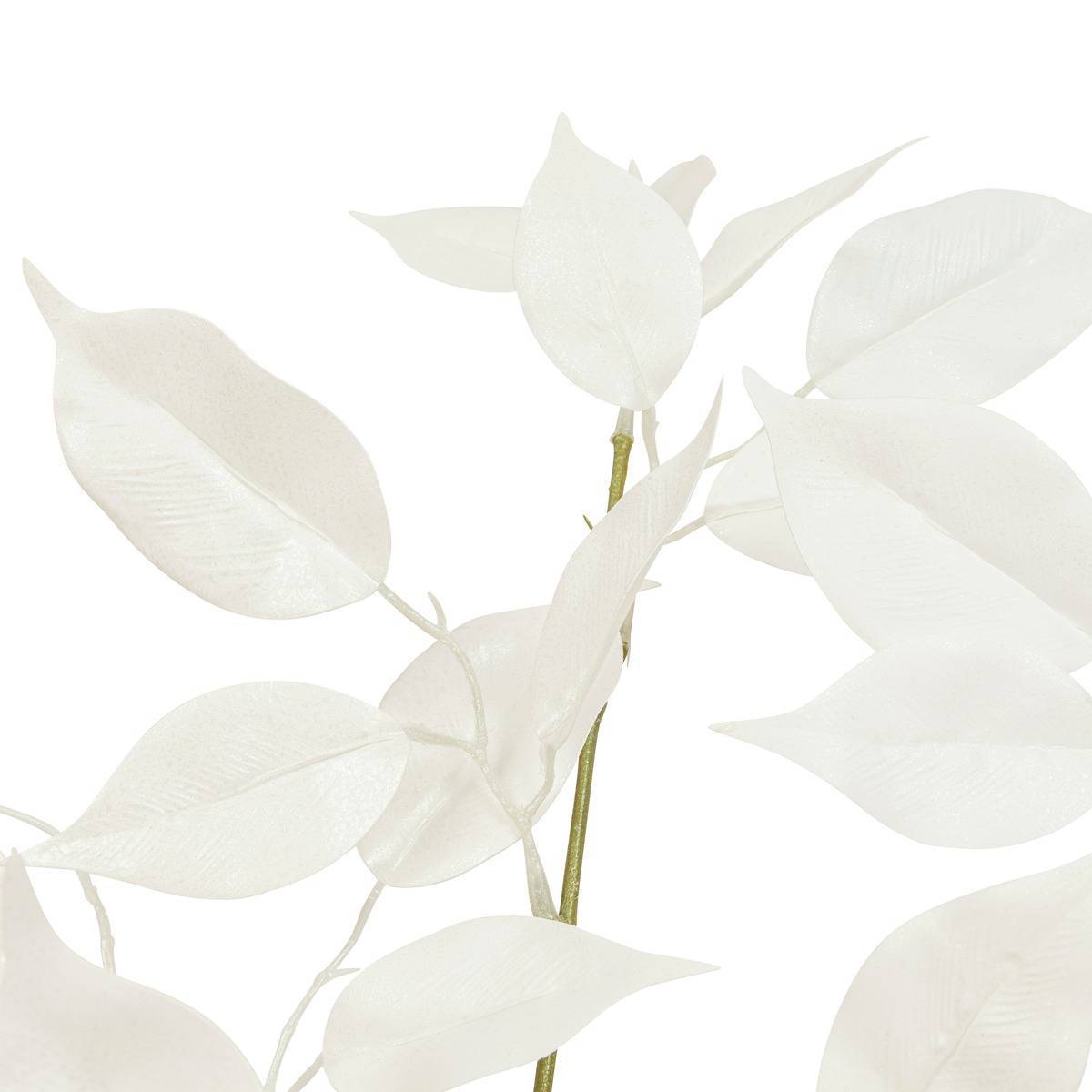 Fééric Lights & Christmas - Branche Ficus blanc 93cm - Atmosphera Créateur d'intérieur - Image 2