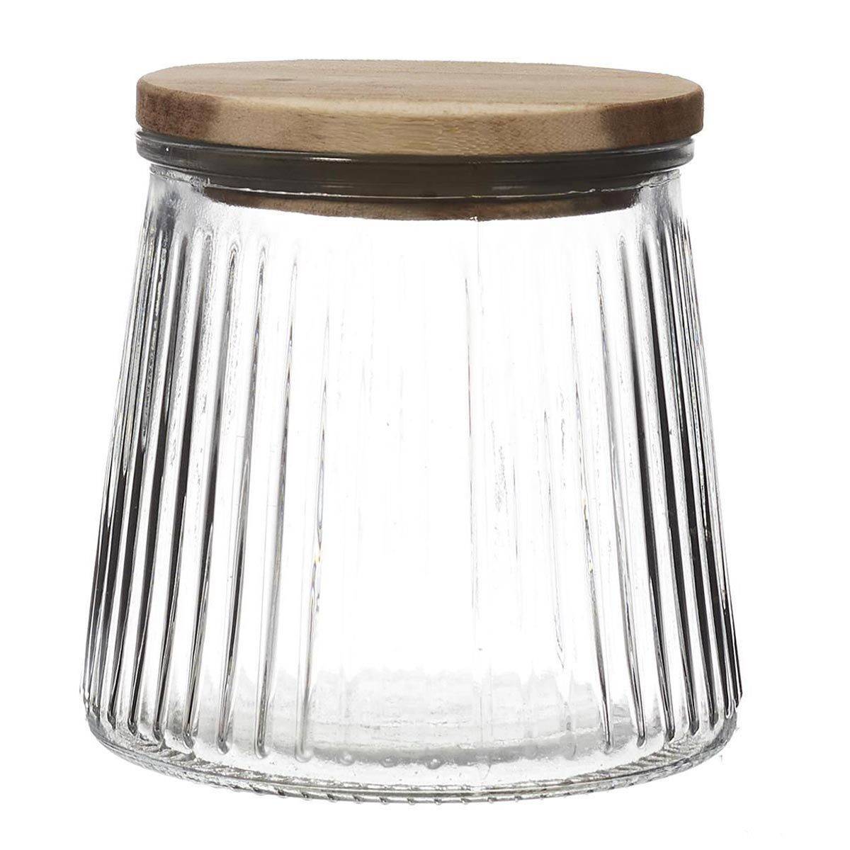 Cook Concept - Bocal en Verre Design "Acacia" 65cl Transparent - Image 1