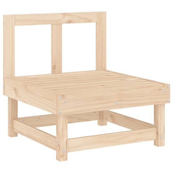 Banc bois marron 61 x 60,5 x 62 cm - p3259.8 - Image 4