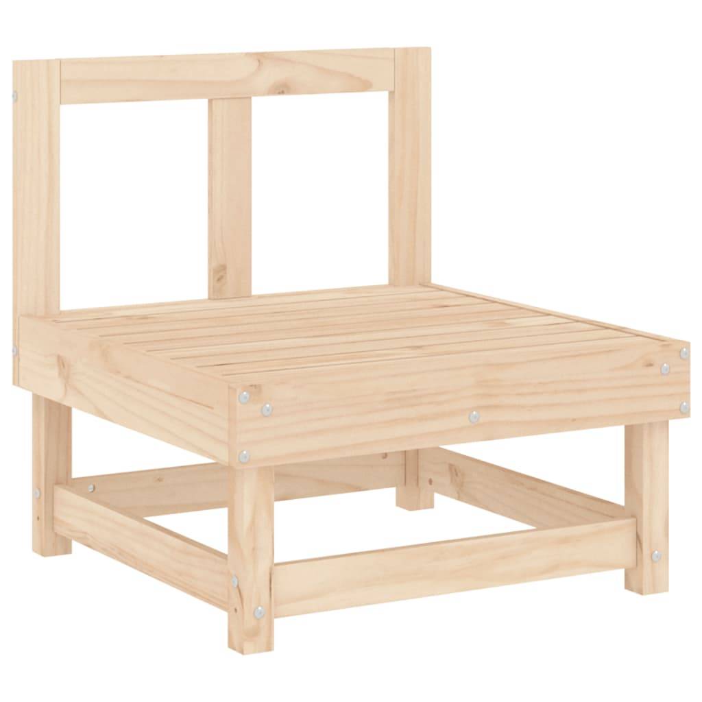 Banc bois marron  61 x 60,5 x 62 cm  - p3259.8 - Image 4