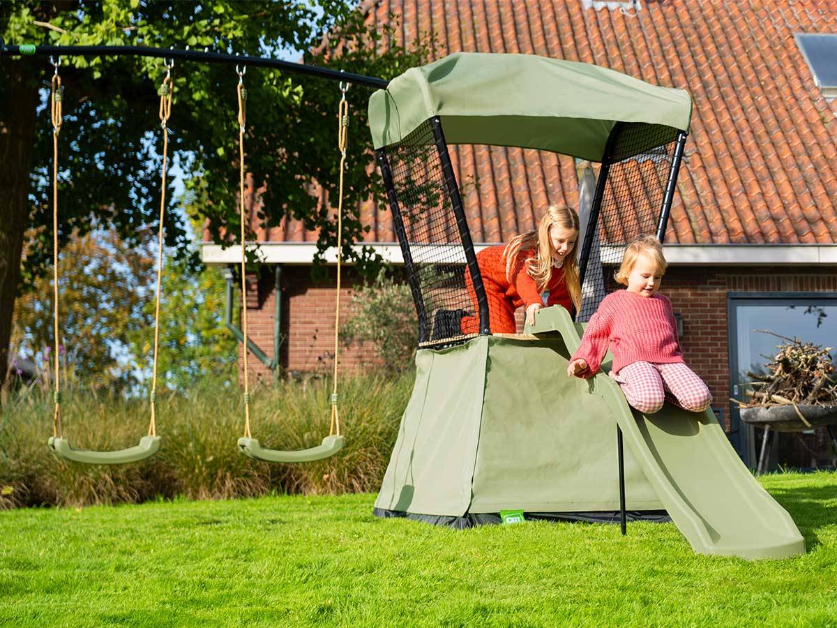 Exit Toys - Aire de jeux Ivy avec toboggan et double balançoire - Exit Toys - Image 4