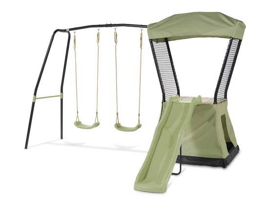Exit Toys - Aire de jeux Ivy avec toboggan et double balançoire - Exit Toys - Image 2