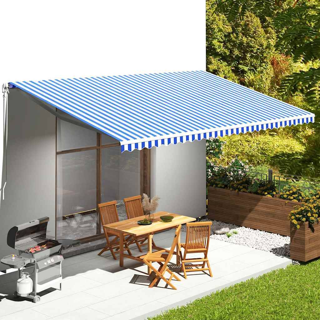 Prolenta Premium - Auvent polyester bleu 580 x 345 cm - Prolenta premium p361.9 - Image 1