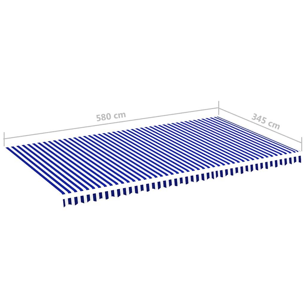 Prolenta Premium - Auvent polyester bleu 580 x 345 cm - Prolenta premium p361.9 - Image 6