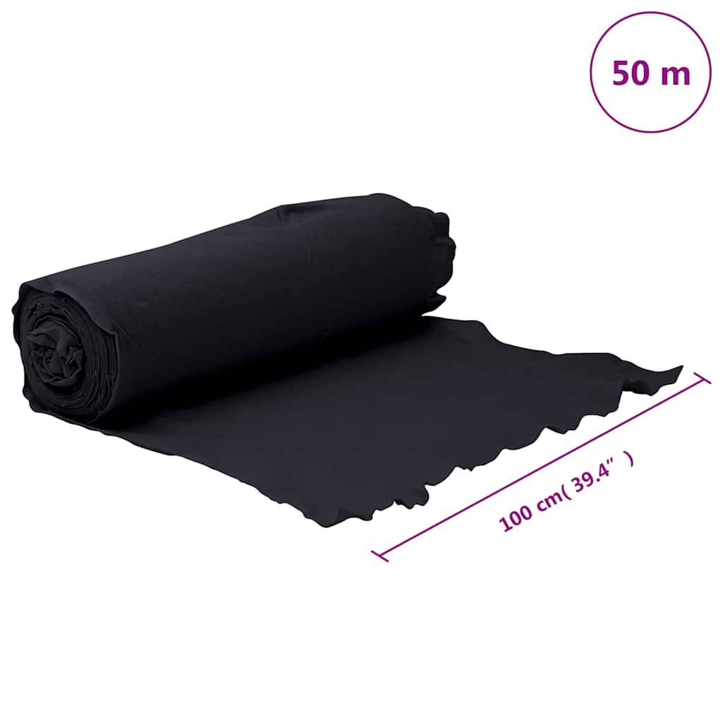 Feutre Géotextile Épais Polyester Pro Jardin Drainage et Stabilisation Noir 1x50m - ComfortXL Outdoor Living - Image 10