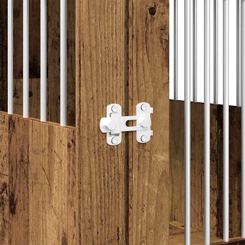 Vidaxl - Meuble de cage chiens vieux bois 55x80x68 cm bois d'ingénierie vidaXL 857642 - Image 4