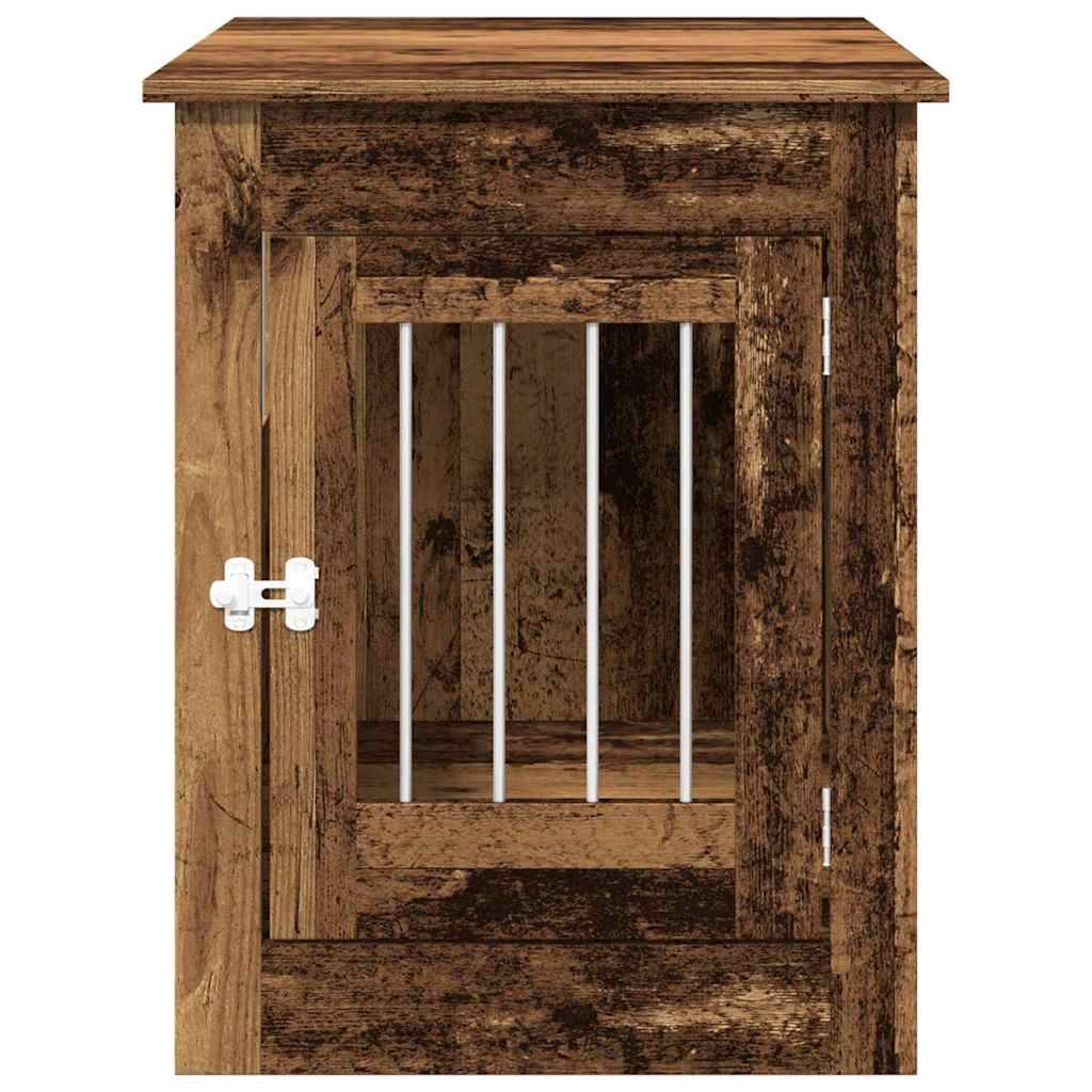 Vidaxl - Meuble de cage chiens vieux bois 55x80x68 cm bois d'ingénierie vidaXL 857642 - Image 5