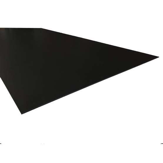 Panneau fibre composite plat et lisse (2 coloris) - Coloris - Noir, Epaisseur - 10 mm, Largeur - 40 cm, Longueur - 80 cm - Image 3