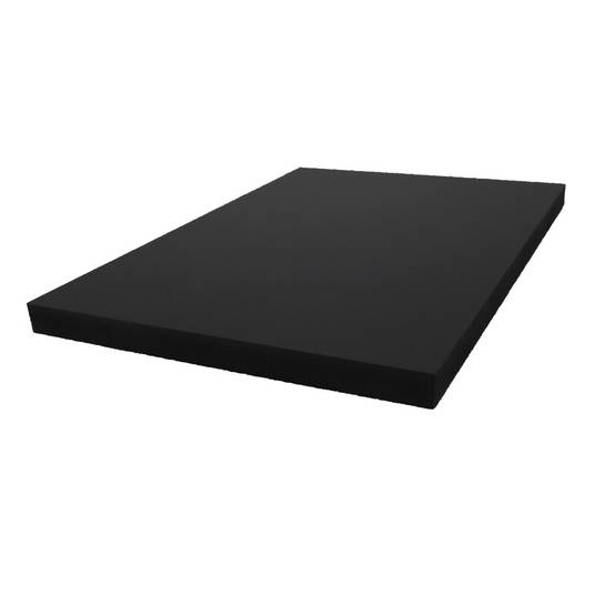 Panneau fibre composite plat et lisse (2 coloris) - Coloris - Noir, Epaisseur - 10 mm, Largeur - 40 cm, Longueur - 80 cm - Image 2