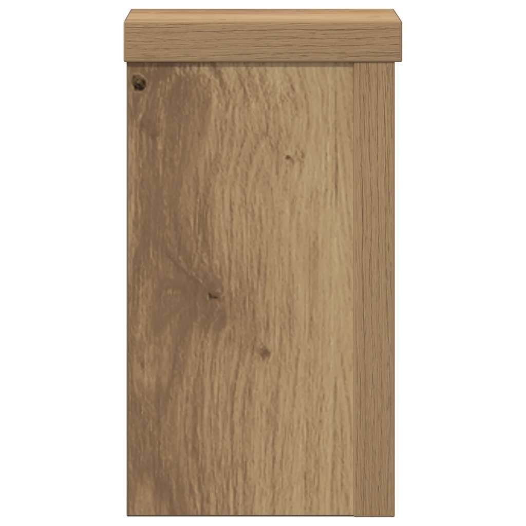 PANGIVO - Supports pour plantes bois d'ingénierie chêne artisanal 10 x 10 x 18 cm - PANGIVO - Image 6