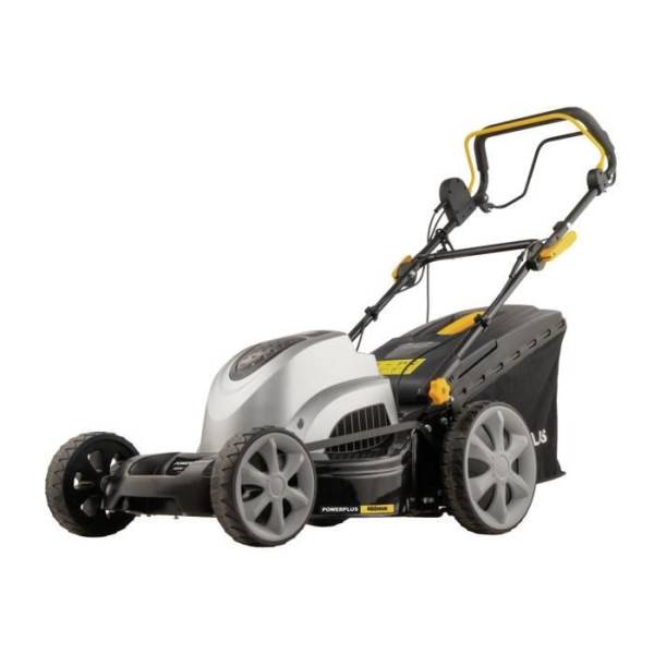 Tondeuse a gazon électrique - POWERPLUS - POWPG6290 - 1800 W - 460 mm Ø - Avec ramassage, mulching et éjection Arriere - Image 1