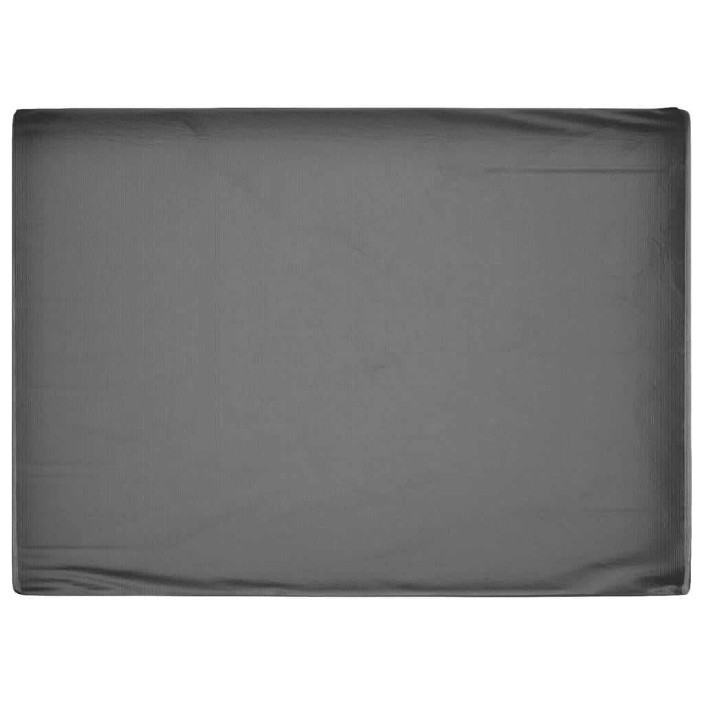 Lot de 2 Bâches de Protection PE pour Grand Salon de Jardin Imperméable Anti-UV Noir 270x180x90 cm – ComfortXL Outdoor Living - Image 5