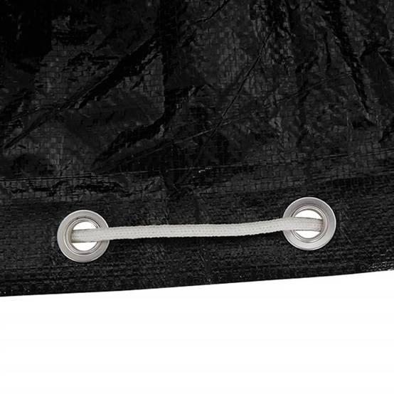 Lot de 2 Bâches de Protection PE pour Grand Salon de Jardin Imperméable Anti-UV Noir 270x180x90 cm – ComfortXL Outdoor Living - Image 7