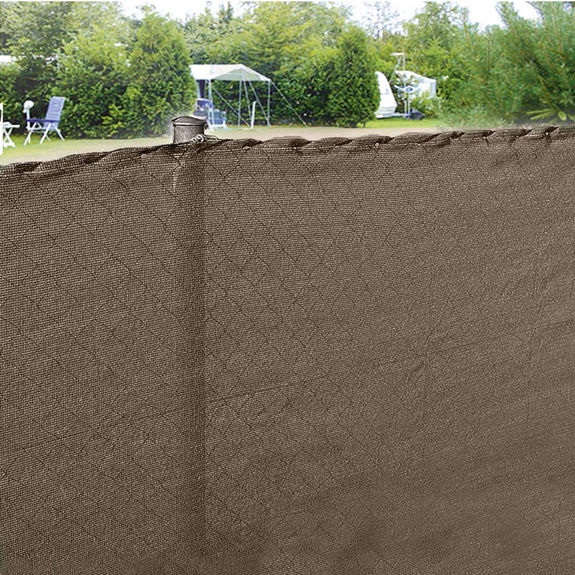 WERKA PRO - Brise vue taupe 150g/m2 WERKA PRO - 1 x 10m - Image 4