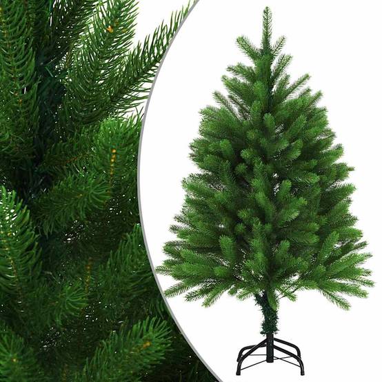 Maison Chic - Arbre de Noël, Sapin de Noël artificiel aiguilles réalistes 120 cm vert u109q - Image 1