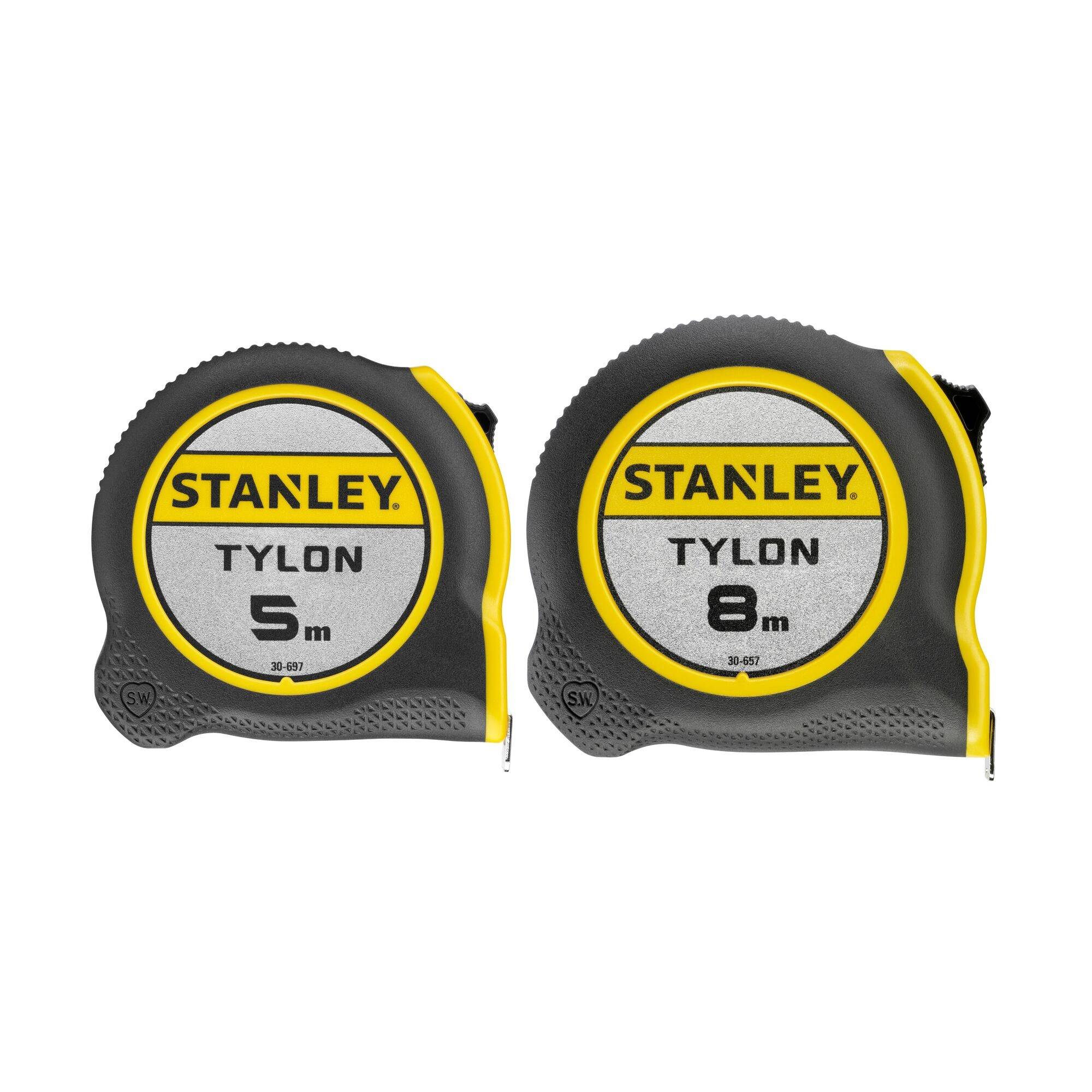 stanley - STANLEY Lot de 2 mètres ruban déroulant Tylon - 5 et 8 mètres - Image 1