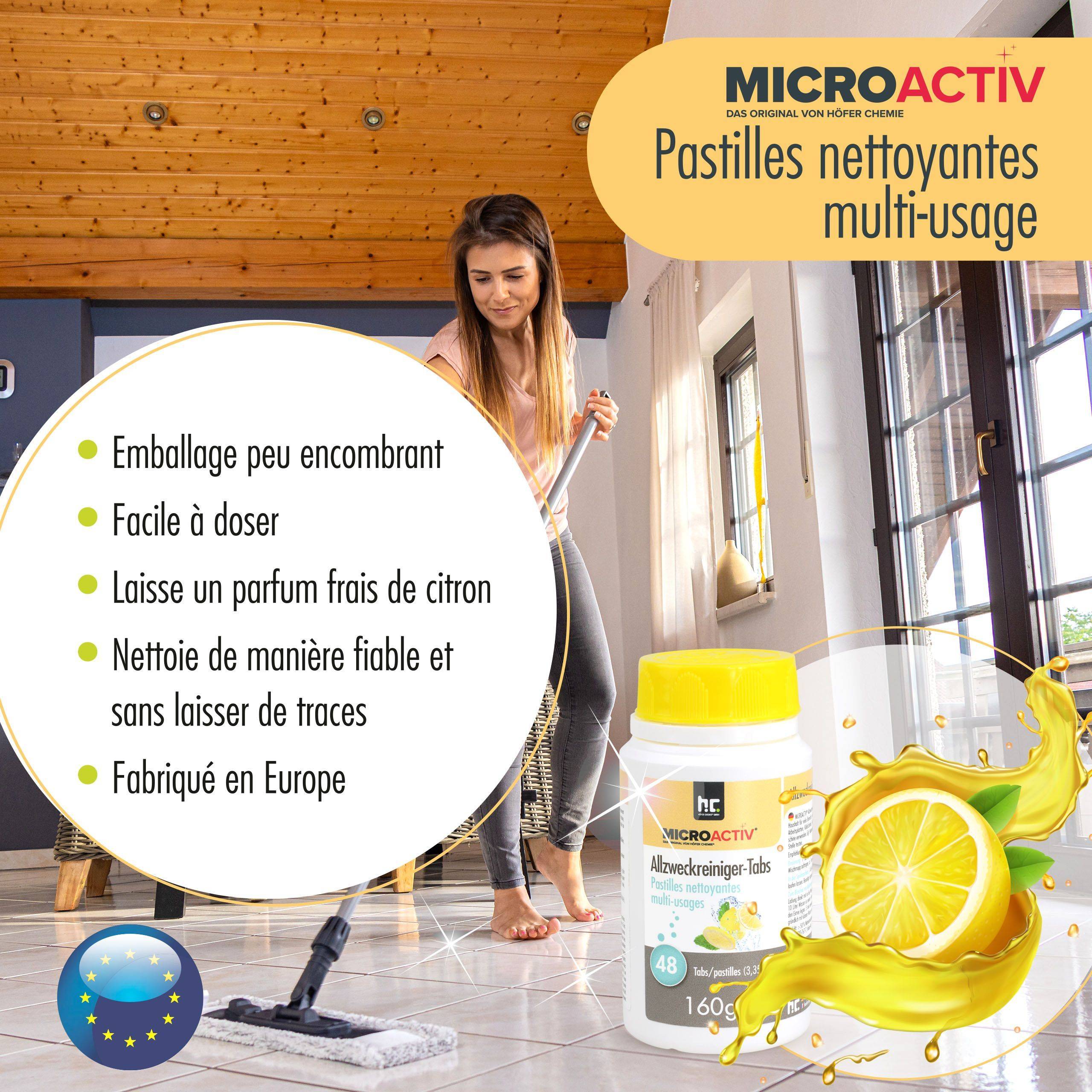 160 g de pastilles nettoyantes polyvalentes x 6 - Image 4