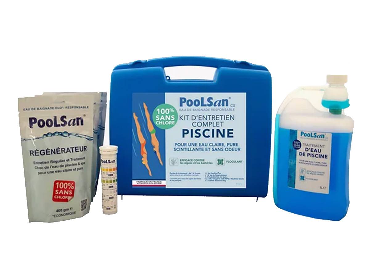 Poolsan - Kit de traitement sans chlore XL pour piscine - PooLSan - Image 1