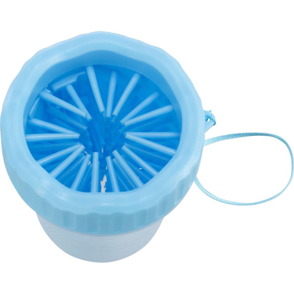 Trixie - Nettoyant pour pattes avec brosse en silicone taille S-M - Image 3