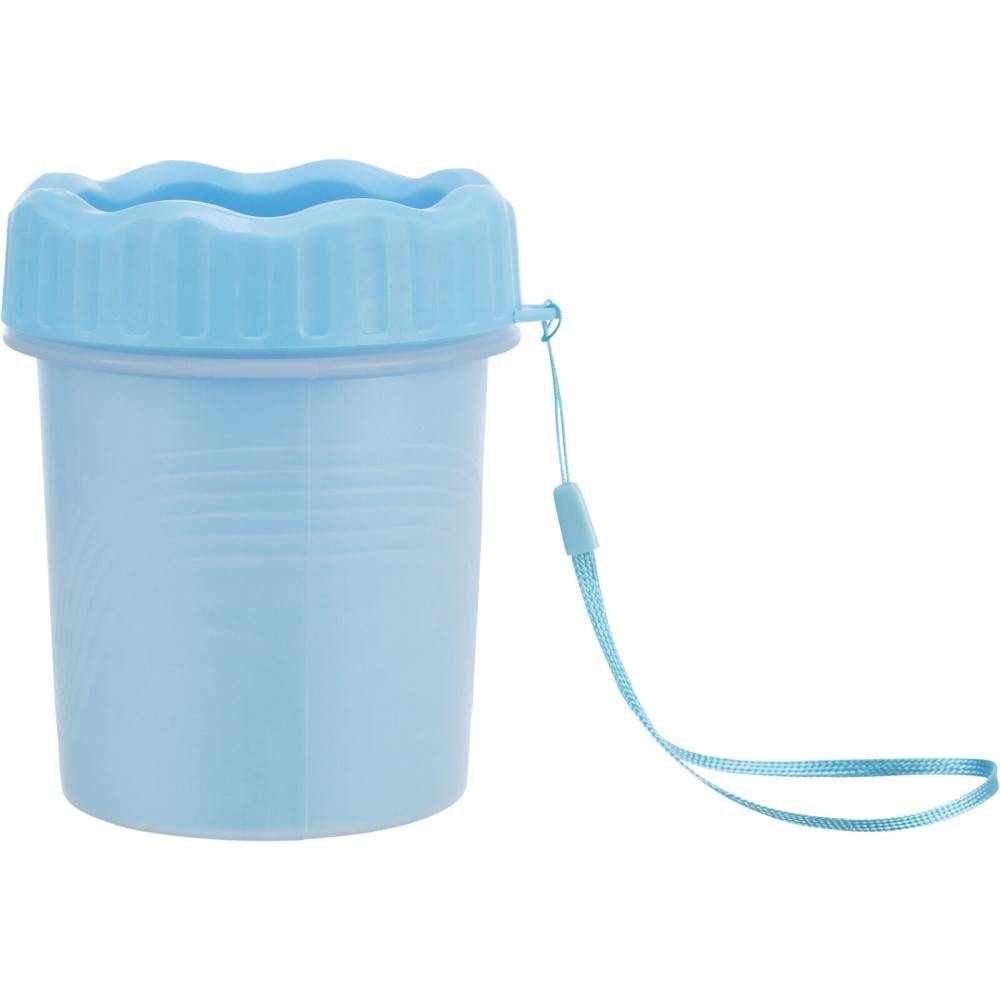 Trixie - Nettoyant pour pattes avec brosse en silicone taille S-M - Image 2