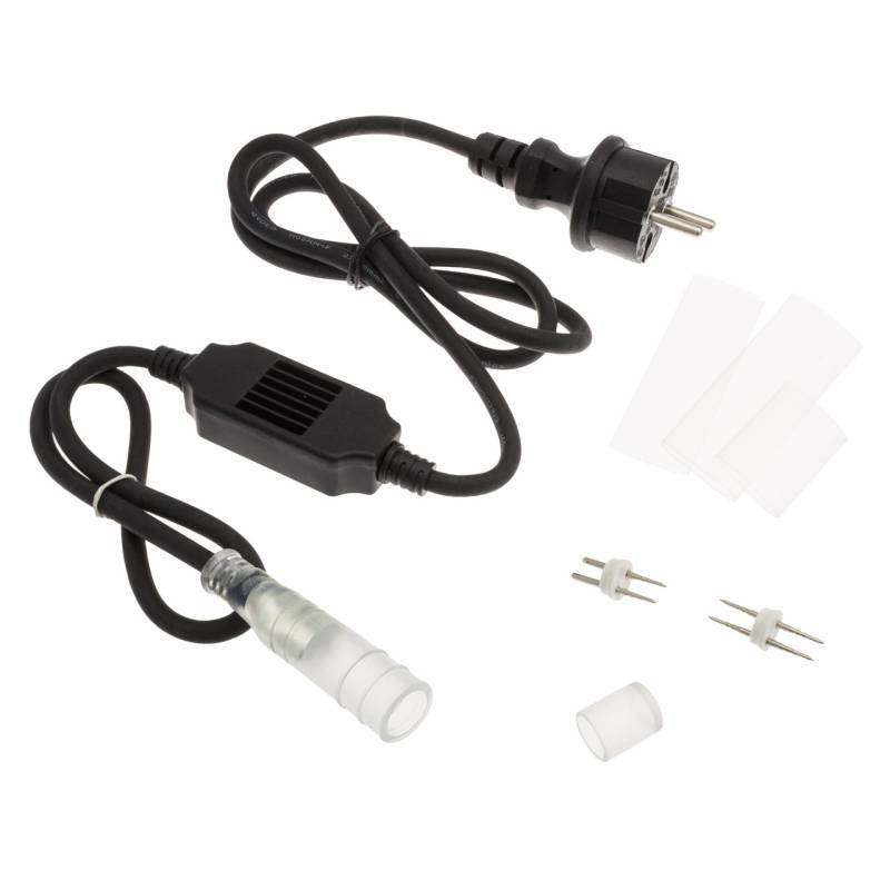 Kit alimentation pour cordon lumineux LED professionnel 13mm Lotti - Image 1