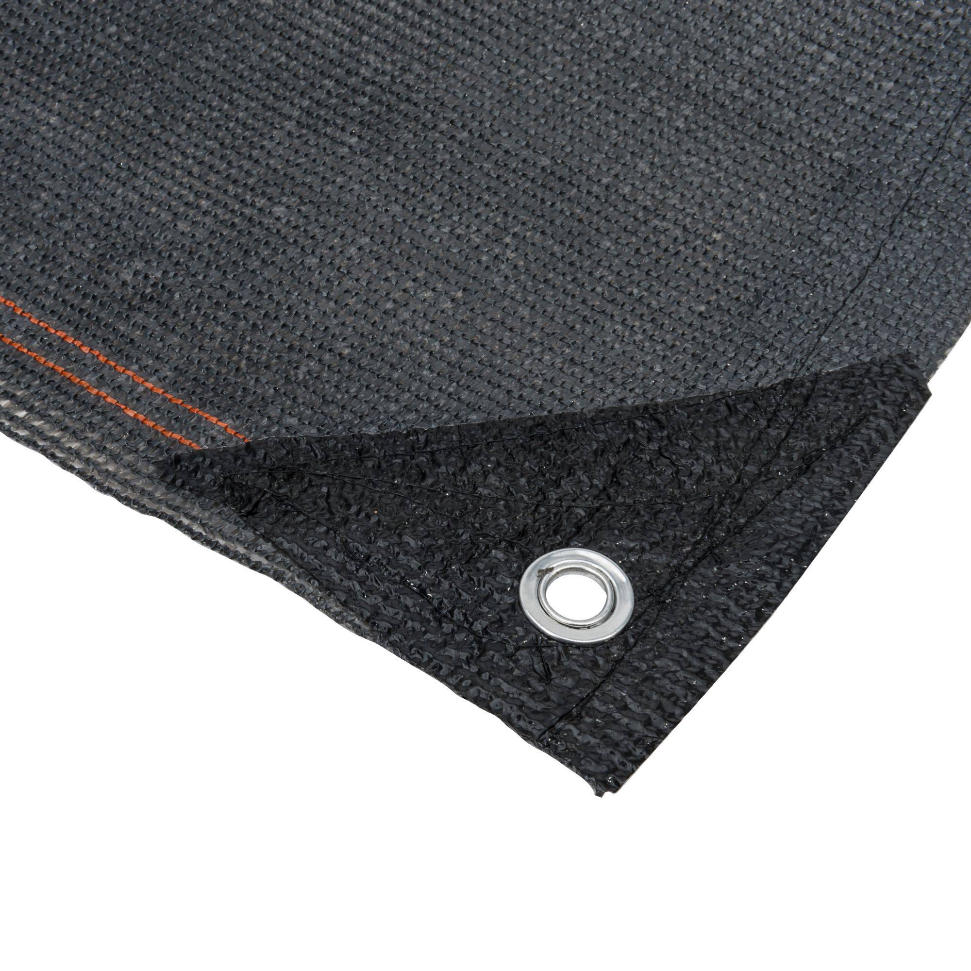 WERKA PRO - Brise vue gris anthracite 220g/m2 WERKA PRO - 1,80 x 10m - Image 2