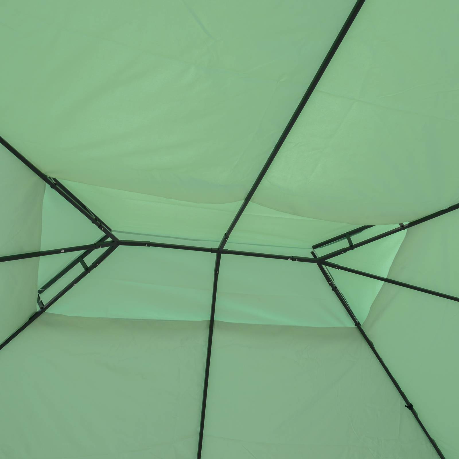 Outsunny - Toile de rechange pour pavillon tonnelle 3x4m polyester 180g/m² vert - Outsunny - Image 7