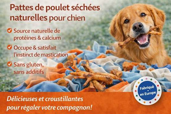 Friandises chien Nature Patte de poulet - Image 4