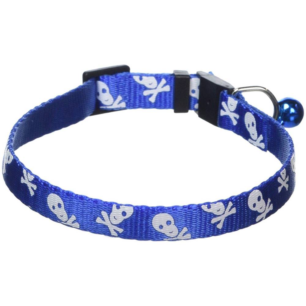 animallparadise - Collier chaton "tête de mort"  couleur aléatoire - Image 1