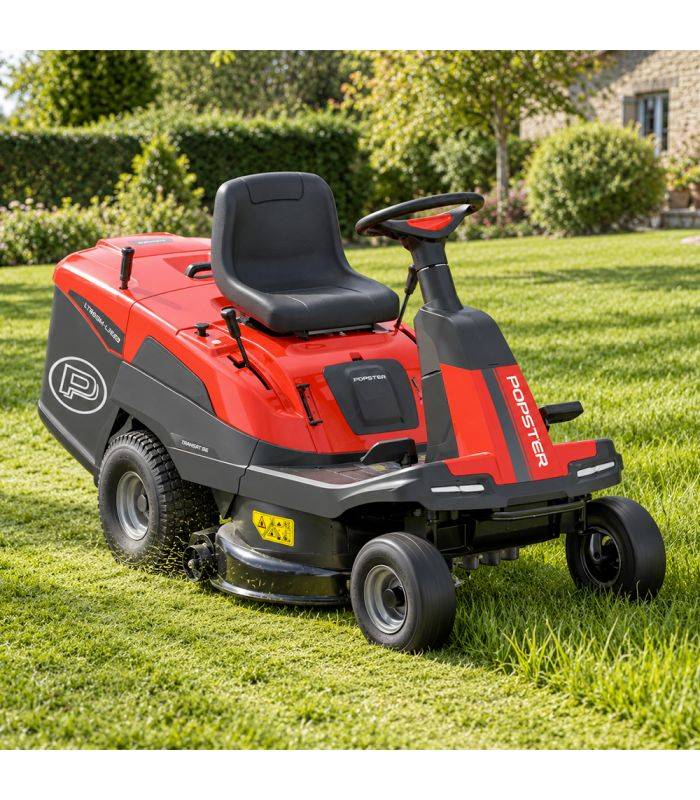 popster - Tondeuse autoportée 352 cm³, coupe 74 cm, bac 130 L, boîte hydrostatique - POPSTER TRM074H-L352 - Image 5