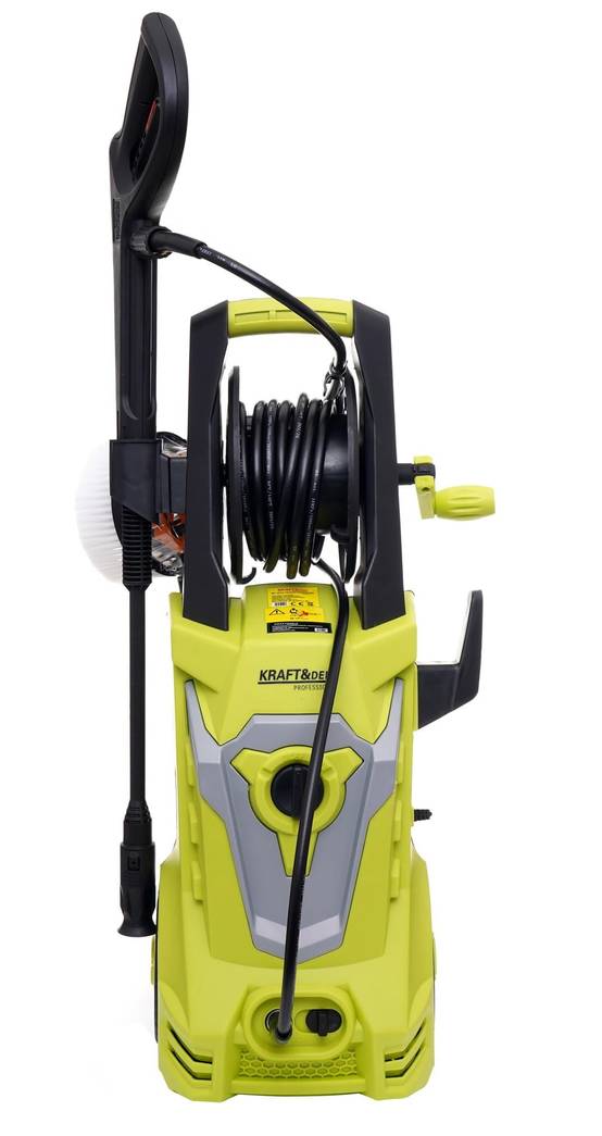 Entrepotbrico - Nettoyeur haute pression 2800W 280 BAR avec enrouleur - Image 2