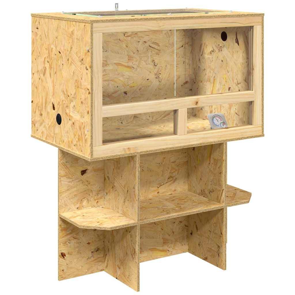 Vidaxl - Terrarium Marron 80 x 50 x 100 cm OSB vidaXL 3397886 - Image 2
