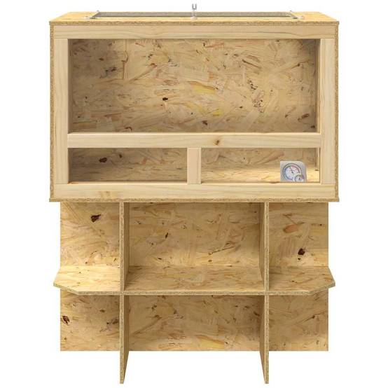 Vidaxl - Terrarium Marron 80 x 50 x 100 cm OSB vidaXL 3397886 - Image 9