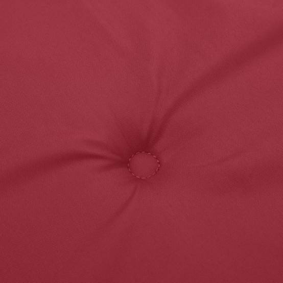 PANGIVO - Lot de 6 coussins de chaise à dossier haut polyester bordeaux 120 x 50 x 3 cm - PANGIVO - Image 8