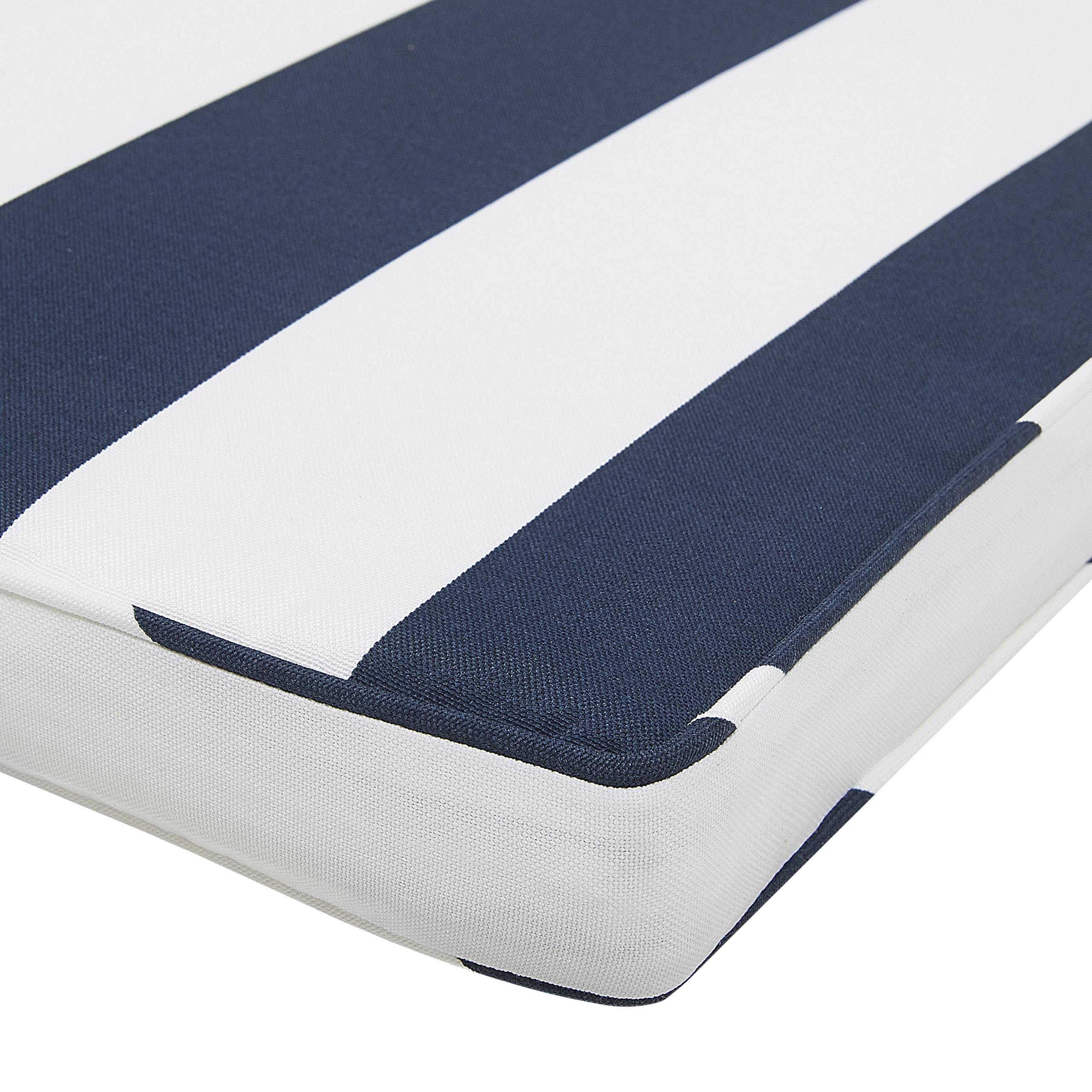 Beliani - Chaise de salle à manger Acacia Bleu marine SASSARI Beliani - Image 9