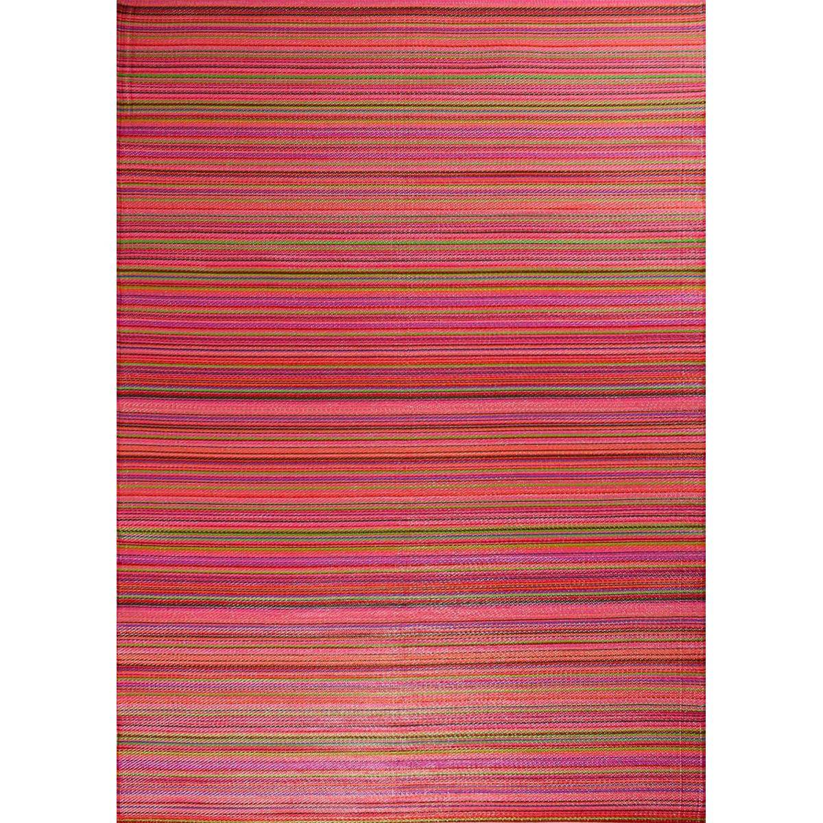 Jardindeco - Tapis extérieur en polypropylène Spargi 1746 violet 180 x 280 cm - Image 1